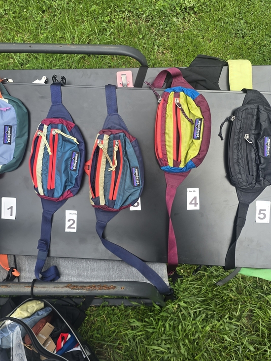 Patagonia Handbags - Patagonia Multicolor Crossbody Hip Pack - Red, Blue, Green, Yellow